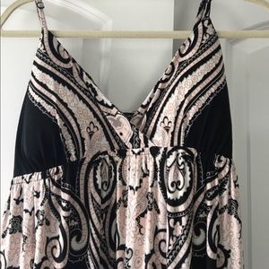 INC stretchy maxi dress